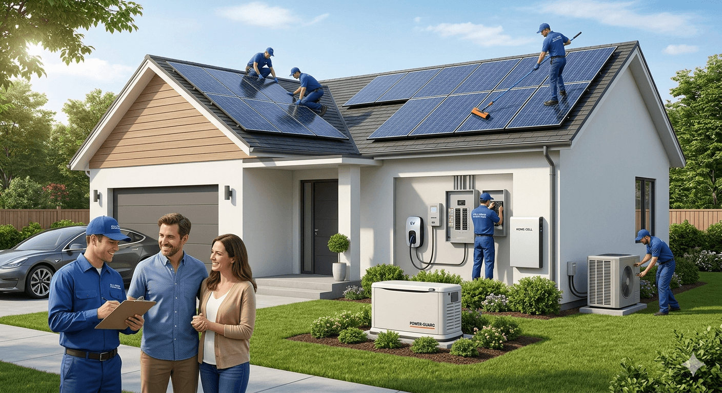 Home improvement and installation services