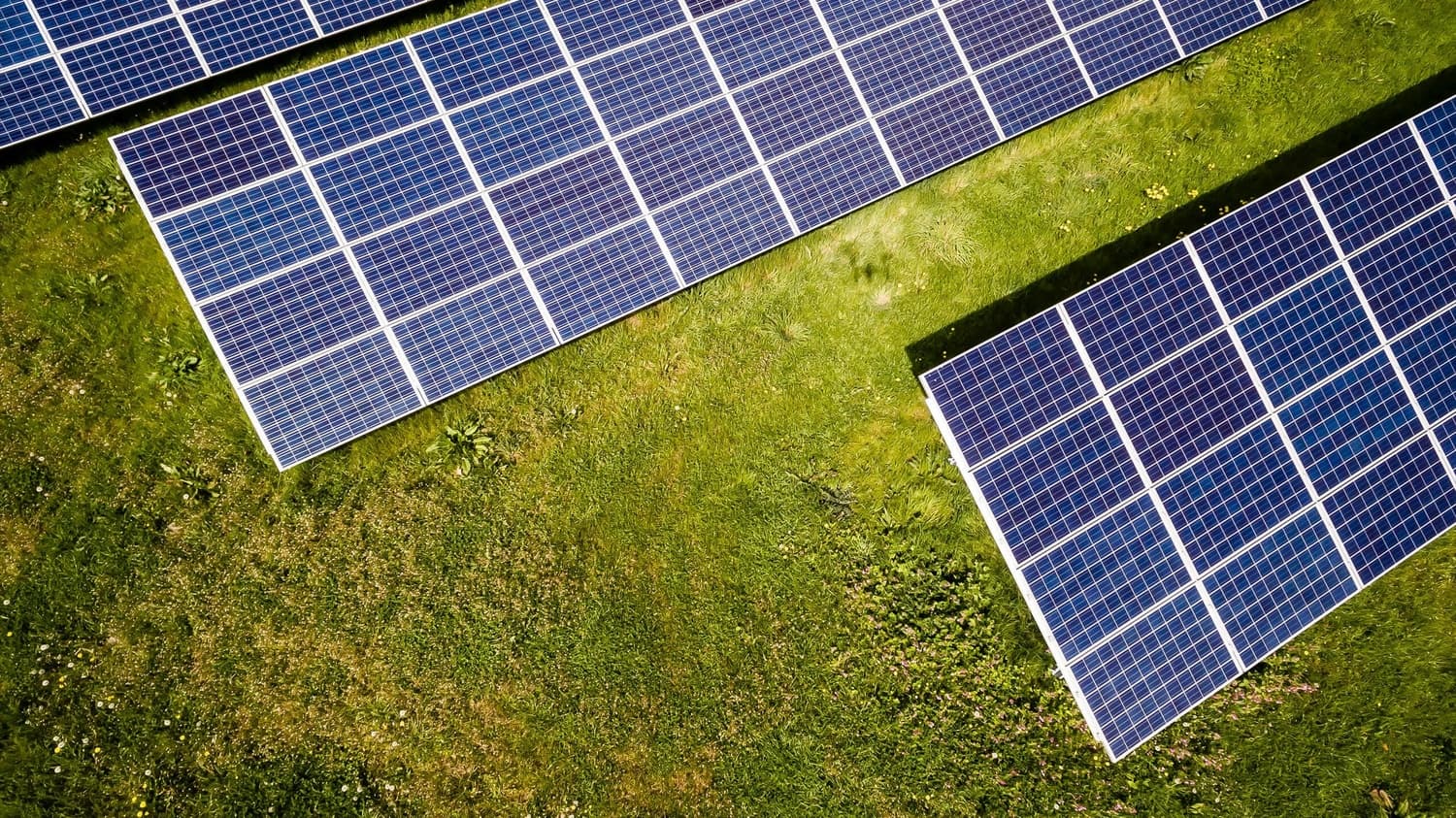 Ground-mounted solar array